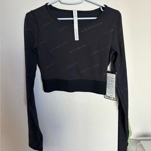 Lululemon Wunder Train Crop Top